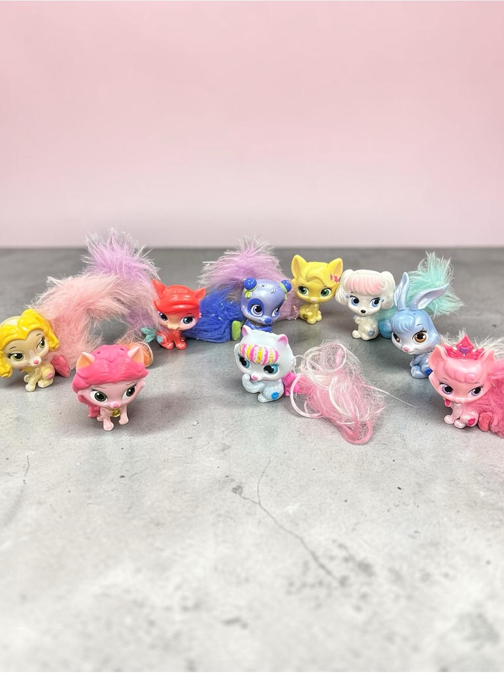 Disney Princess Palace Pets Furry Tail Friends lot of 9